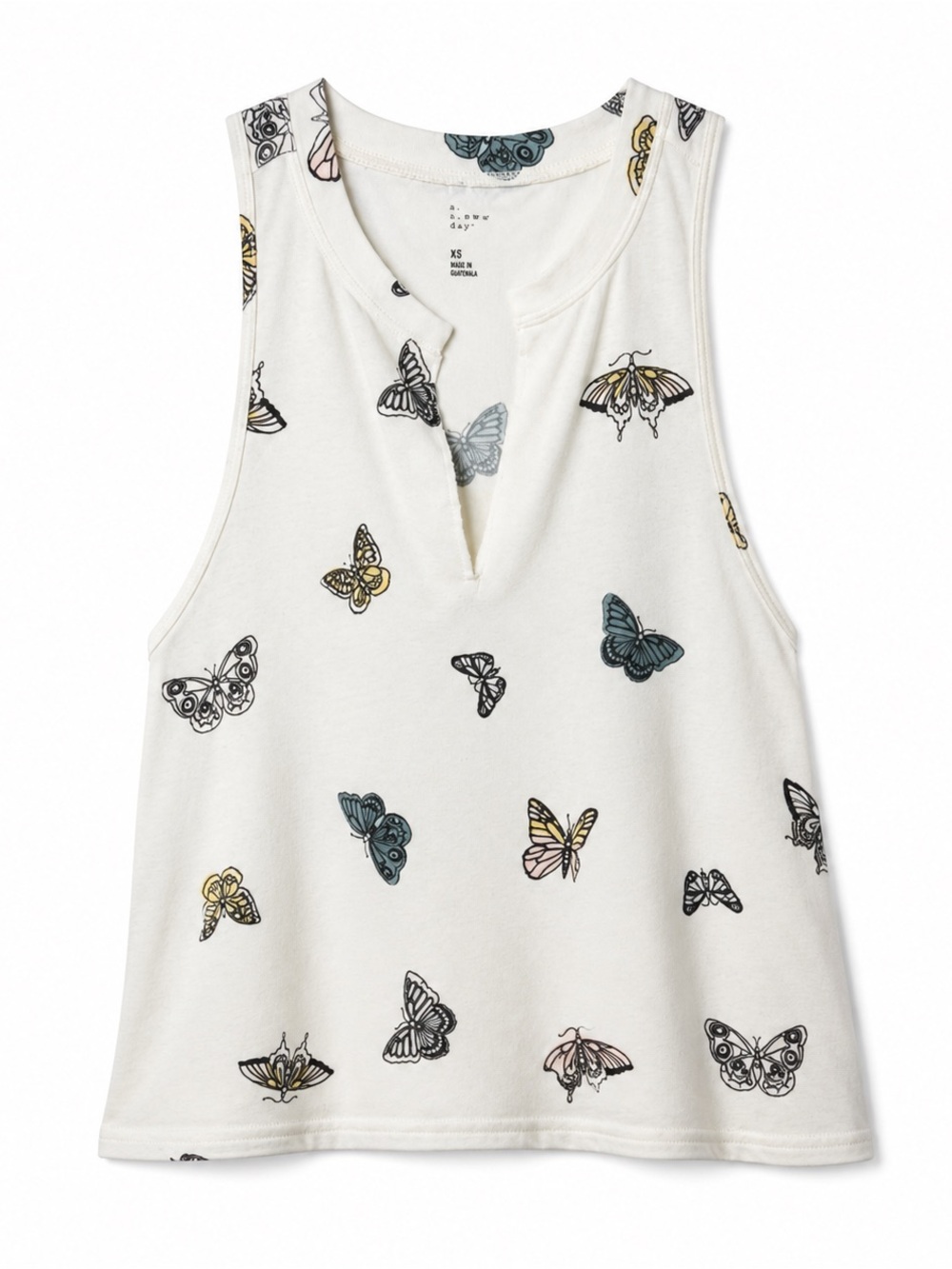 🦋 Gilly Hicks Butterfly Print Tank Top XS